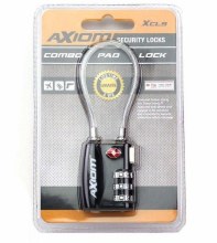 Axiom Combination Cable Lock TSA Approved
