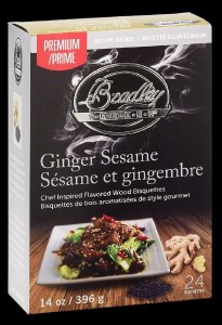 Bradley Smoker Bisquettes Ginger Sesame 48pk