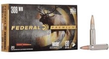 Federal Premium 308 Win 180gr Nosler Partition