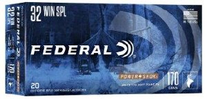 Federal Power Shok 32 Win Special 170gr SP