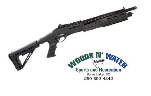 Canuck Commander 12ga Pump Black 14"bbl 2.75"/3"chamber 4+1tube