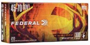Federal Fusion 45-70Govt 300gr Bonded Soft Point