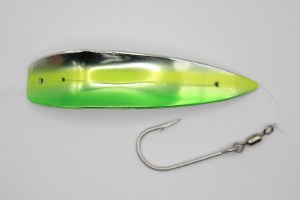 Hot Spot Apex 4" A4-422 Chrome/Green Chartreuse Mist
