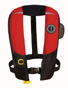Mustang MD3151 M1 Pilot Inflatable Manual 38 Red/Black