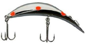 Yakima Flatfish T-50  Metallic Silver Clown