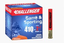 Challenger .410 cal 2.5"Game Load #4 Lead
