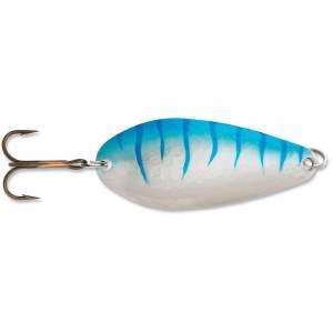 Blue Fox Strobe Spoon 1oz Hammered Nickle and Blue