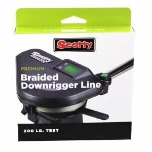 Scotty 2701 Braided Downrigger Line 200lb 300ft Green