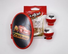 Shakespeare Cars Tacklebox w/Jighead, Bobbers and Bait