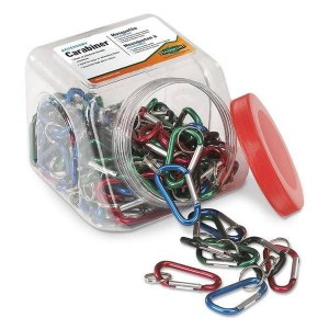 Stansport Carabiner Assorted Colour - Not for Climbing