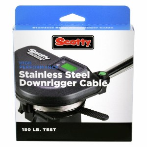 Scotty 2402K Stainless Steel Line 180 lb test 400 Ft