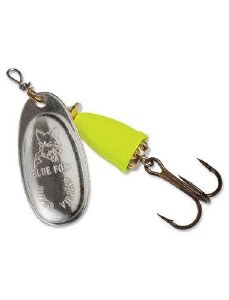 Blue Fox Classic Vibrax #3 Silver/Flo Yellow 1/4oz