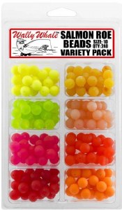 Gibbs Delta Zak Tackle Salmon Roe Beads 10mm Variety pk 8 assorted