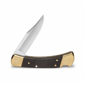 Additional picture of Buck Knife Folding Hunter Ebony Hardwood 9210