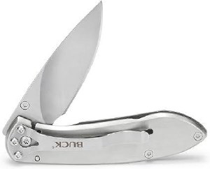 Additional picture of Buck Knife Nobleman 2.625" Stainless Steel Folder 327SSS