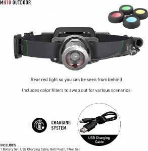 Additional picture of LEDLenser MH10 Headlamp Rechargeable 600 Lumens