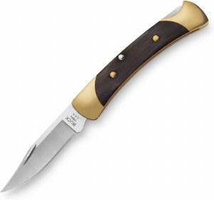 Buck Knife The 55 Folding Knife 2.375" Clip Point Blade w/Ebony Handle