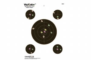 Champion VisiColour 100yrd Sight In Target 10pk