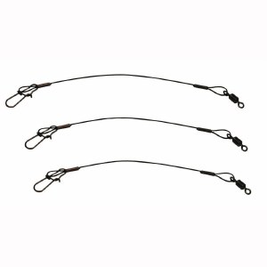 Angler Tackle Wire Leader 18" 30Lb 3pk