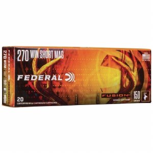 Federal Fusion 270WSM 150gr Bonded Soft Point