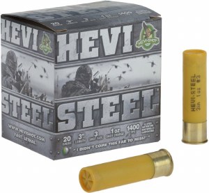 Hevi Shot  20ga 3" #2 Steel Shot 7/8oz 25ct