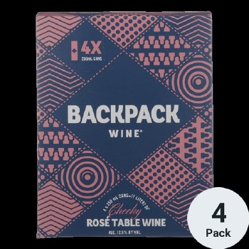 Backpack - Cheeky Rose 4 Pack