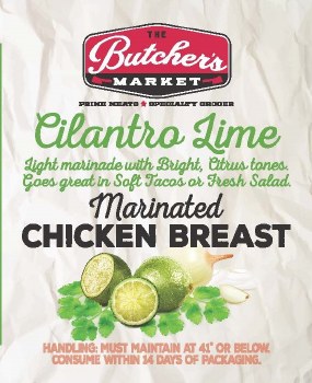 Chicken Breast - Cilantro Lime (Cryo-vac)