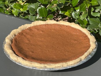 Just in Time Treats - Chocolate Chess Pie 10in