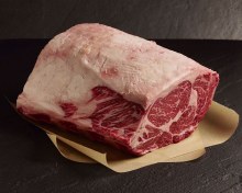USDA Top Choice - 7 Bone Rib Roast $75.00 is DESPOSIT ONLY