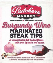 Tenderloin Tips - Burgundy Wine