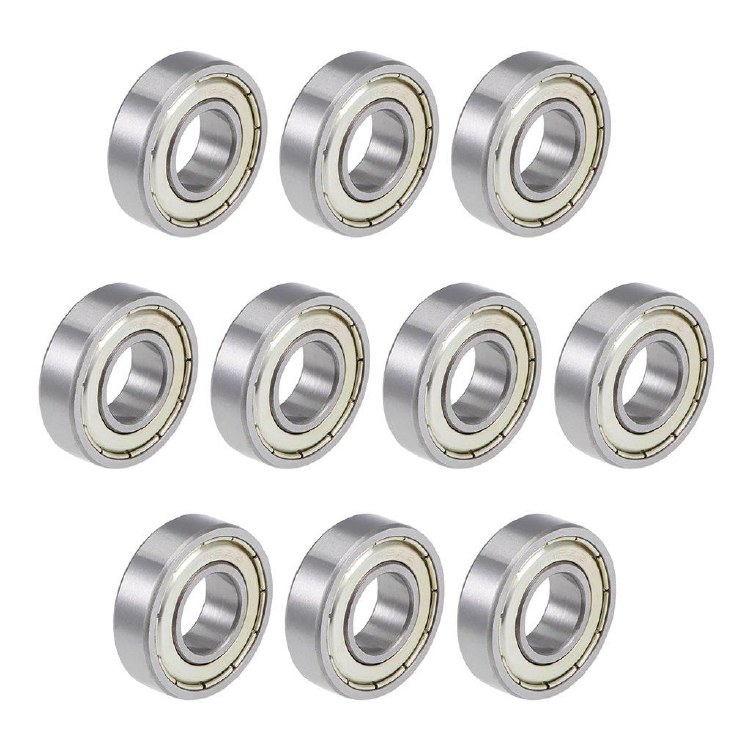 0.500" ID X 1.125" OD X 0.3125" W  RADIAL/DEEP GROOVE BALL BEARING, DOUBLE SHIELDED