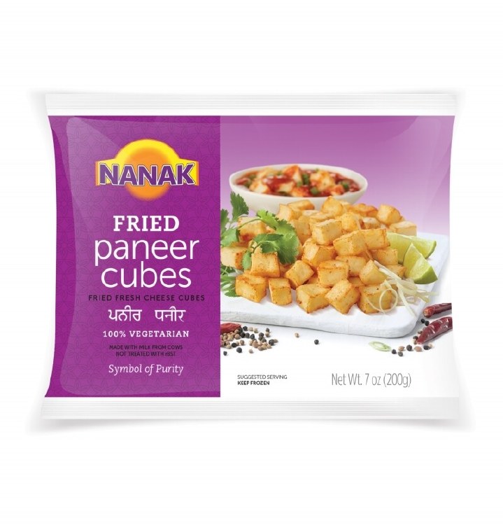 Fired Paneer Cubes 200g