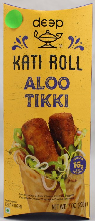 Kati Roll Aloo Tikki 7oz