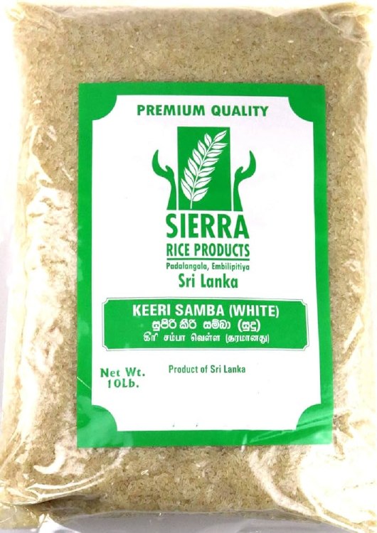 Keeri Samba White  10lbs