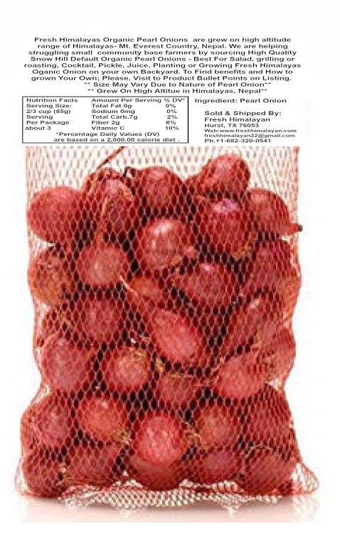 Red Pearl Onion 10oz
