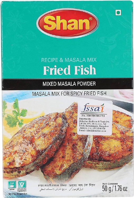 Fried fish 50g