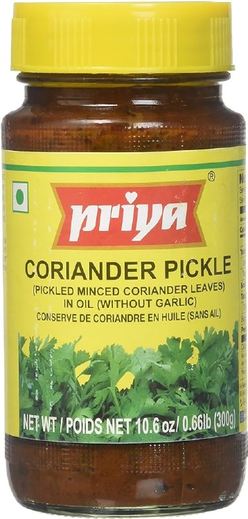Coriander Pickle without garlic 300g