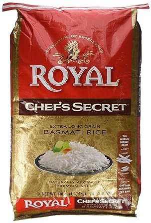 Chef's Secret Basmati Rice  20lbs