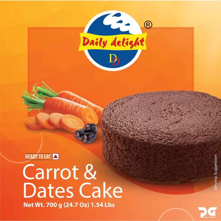 Carrot & Dates Cake 1.54lbs