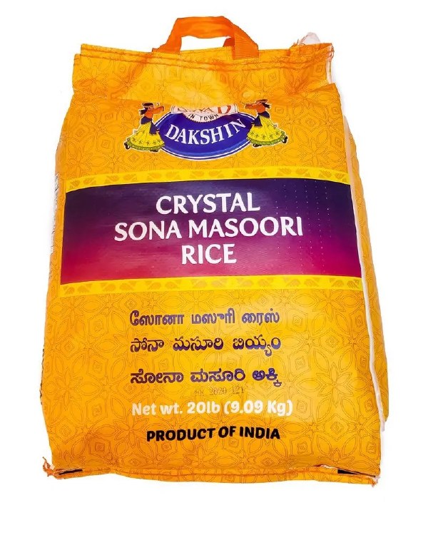 Crystal Sona Masoori 20lbs