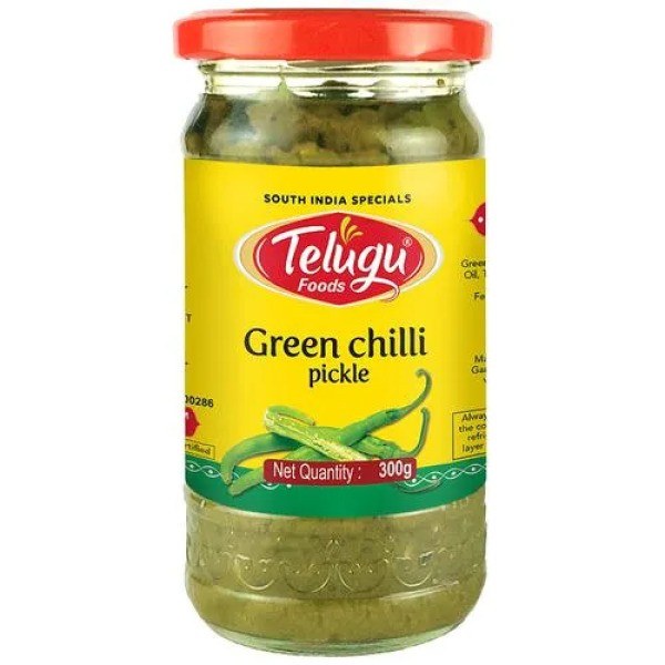Pickle Green Chilli 300g