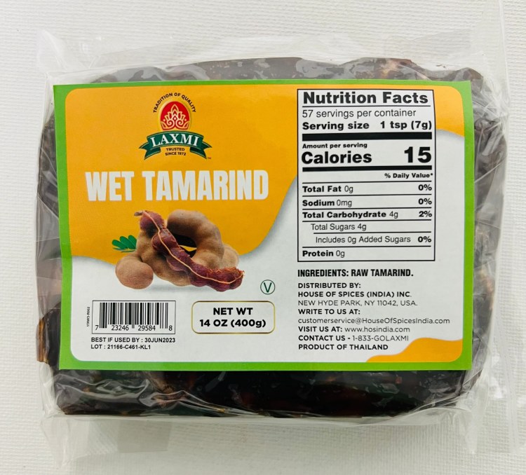 Wet Tamarind 400g