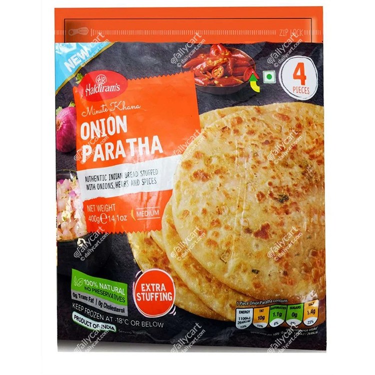Onion Paratha 4pc