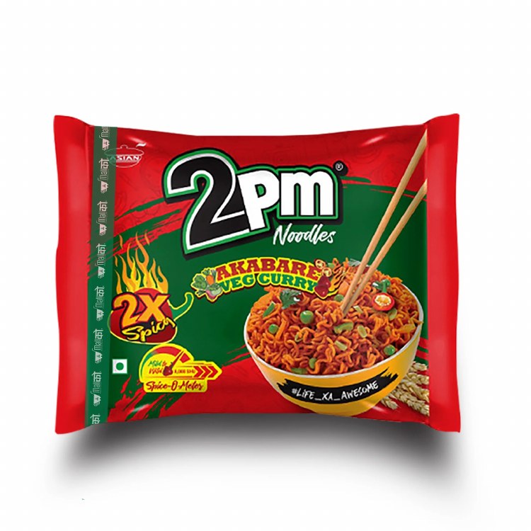 Akbare veg curry noodles 140g
