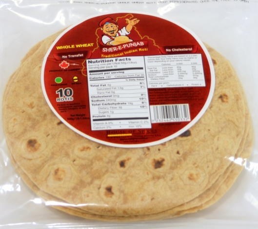 Punjab W W Roti  15pc