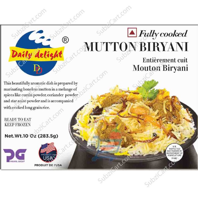Mutton Briyani 10oz
