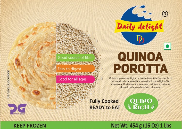 Quinoa Parotta 1lb