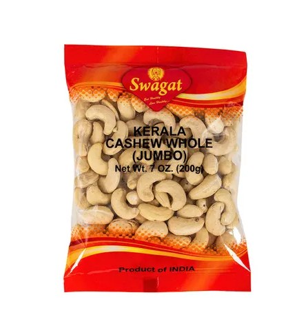 Cashew whole 200g