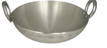 Aluminium kadai  9 inch