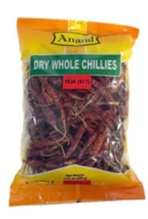 Teja whole chillies 400g